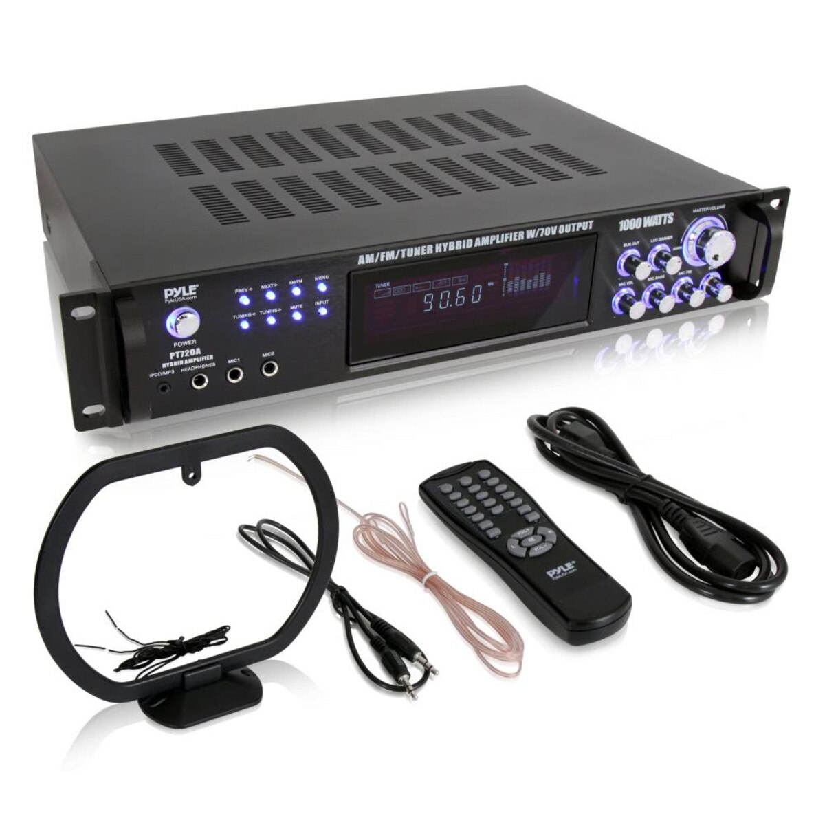 Pyle PT720A 70V Amplifier with Tuner